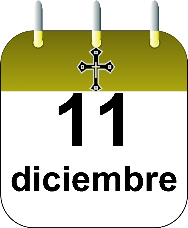 Santoral 11 de diciembre - Calendario