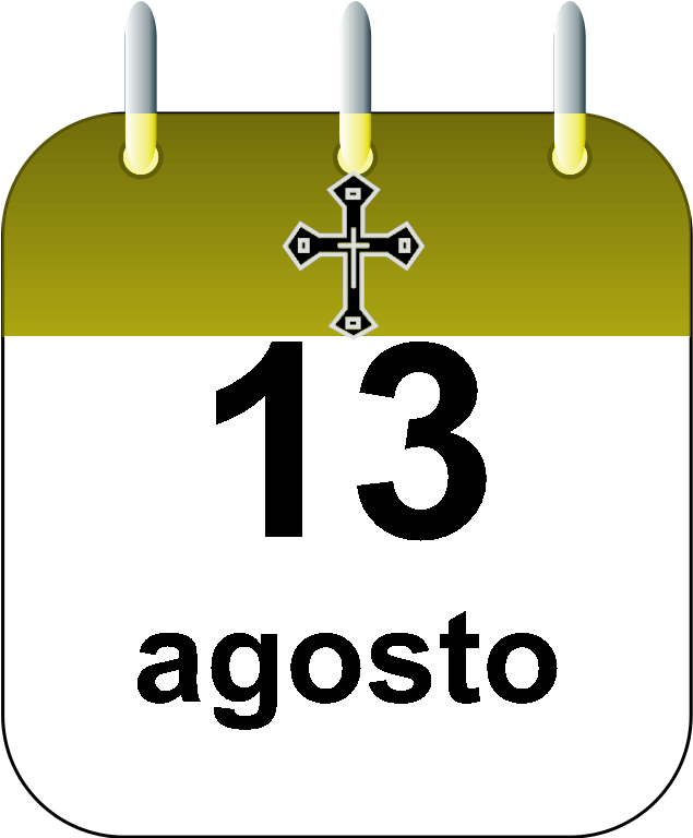 Santoral 13 de agosto - Calendario